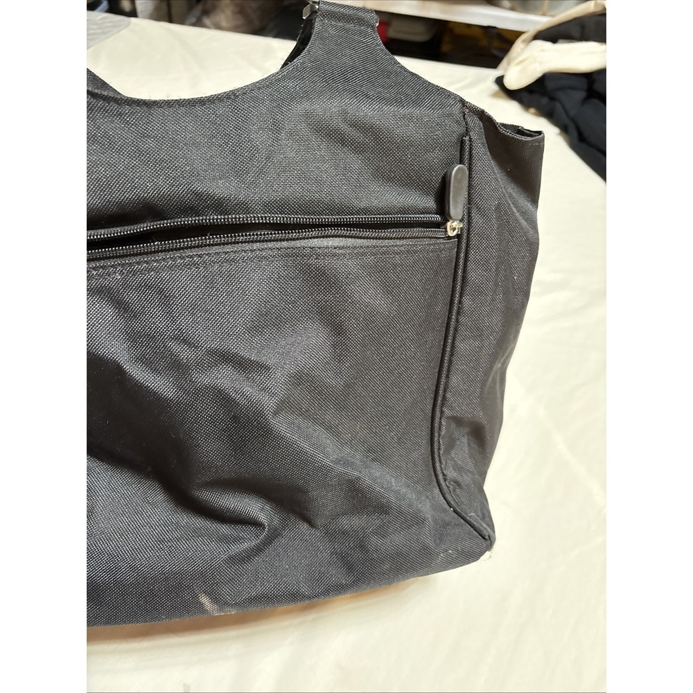 Ariat Carry All Black Nylon Shoulder Bag Tote Western Style - Picture 16 of 16